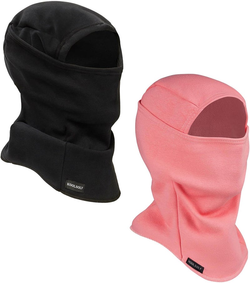 KOOLSOLY Ski Mask Balaclava Cold Weather Warm and Fleece Face Mask Neck Warmer Full Face Mask for Men&Women - Image 1
